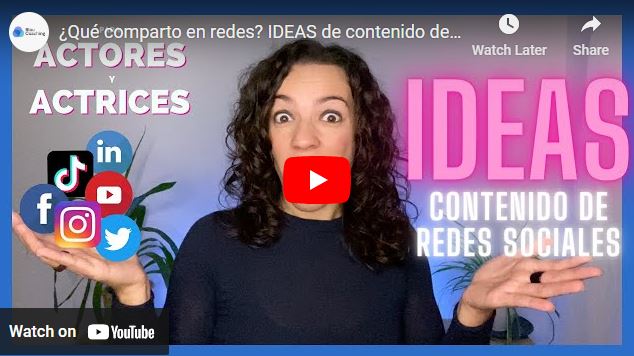 20 ideas de contenido de redes sociales para actores y actrices